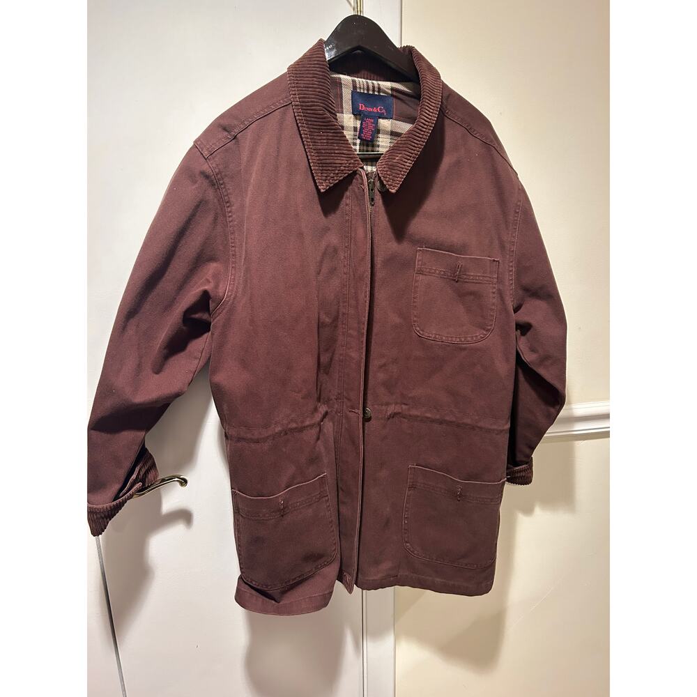 Denem & Company Denim & Co Jacket Size large brown